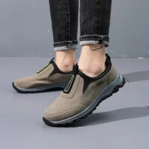 Classic Fashion Men's High Quality Running Shoes Breathable Soft Comfortable Casual Anti-slip Outdoor Walking Sport Shoes