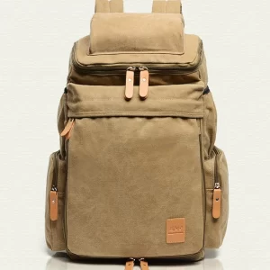 Fashion Canvas Men's Backpack Leisure Bagpack Travel Bag Large Rucksack Canvas Men's Laptop Backpack Vintage Women Daypack Tote